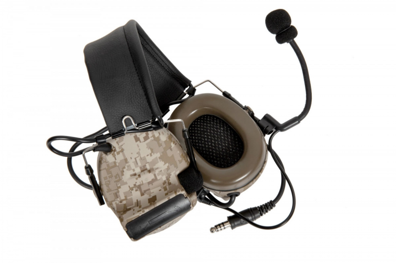 Навушники активні з комунікатором Z-Tactical Comtac II Headset Digital Desert