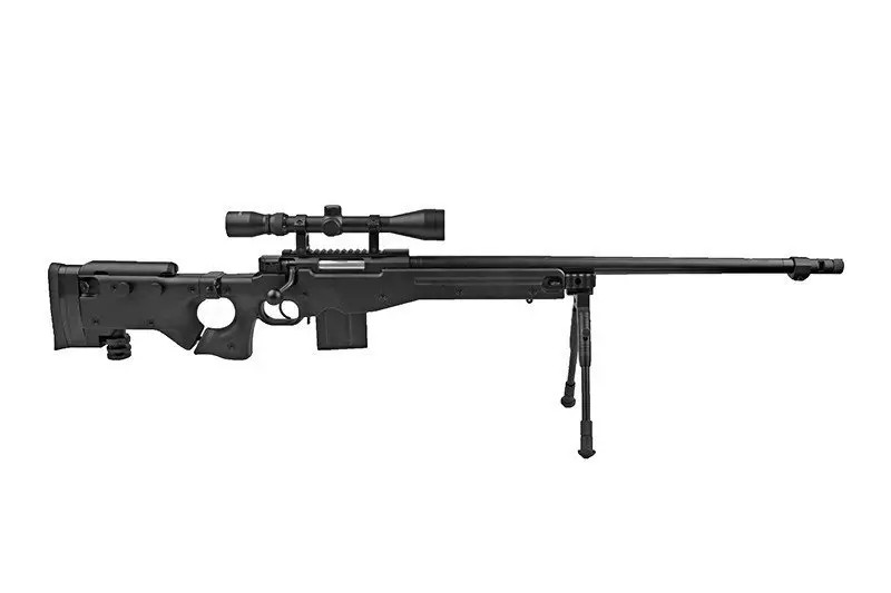 Страйкбольна снайперська гвинтівка Well MB4403D Black