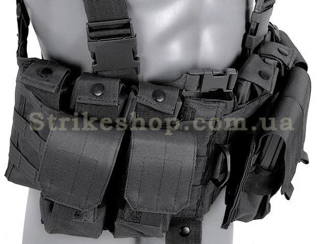 Розвантажувальний жилет Tactical Harness - 8FIELDS BLACK