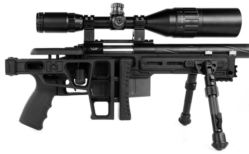 Страйкбольна снайперська гвинтівка Novritsch SSG10 A3 5 Joules Long Black