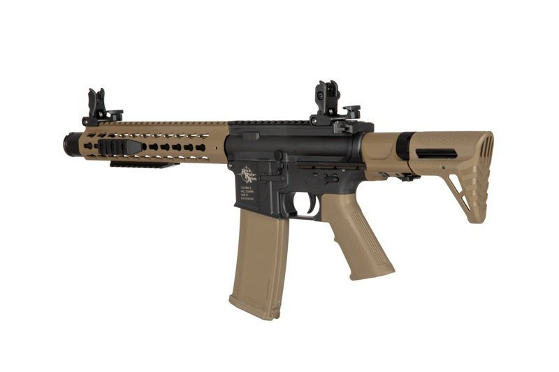 Страйкбольна штурмова гвинтівка Specna Arms M4 RRA SA-C07 PDW CORE Half-Tan