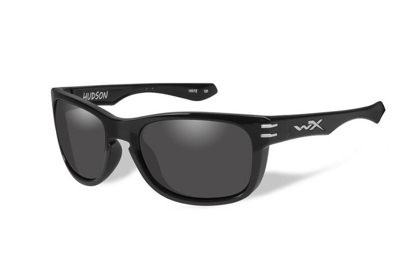 Окуляри Wiley X HUDSON Glasses Smoke Grey/Gloss Black