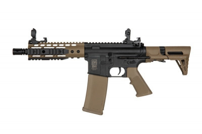Страйкбольна штурмова гвинтівка Specna Arms M4  SA-C12 PDW CORE Half-Tan