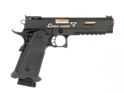 Страйкбольний пістолет Army R601 JW3 TTI Combat Master GBB Black