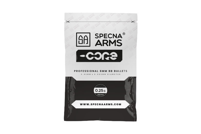 Страйкбольні кулі  Specna Arms CORE 0.25g 1000 шт