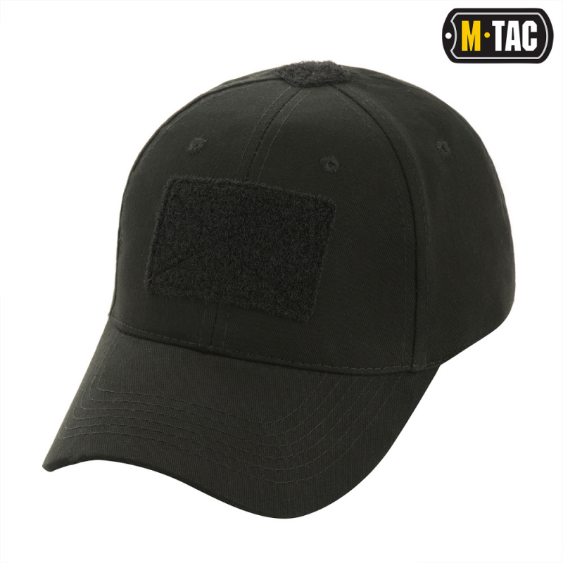 Бейсболка тактична M-Tac Velcro Black Size L/XL