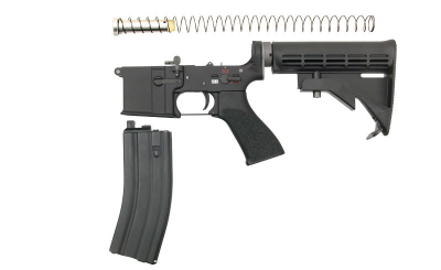 Страйкбольна штурмова гвинтiвка WE HK416 4168 GBBR Black