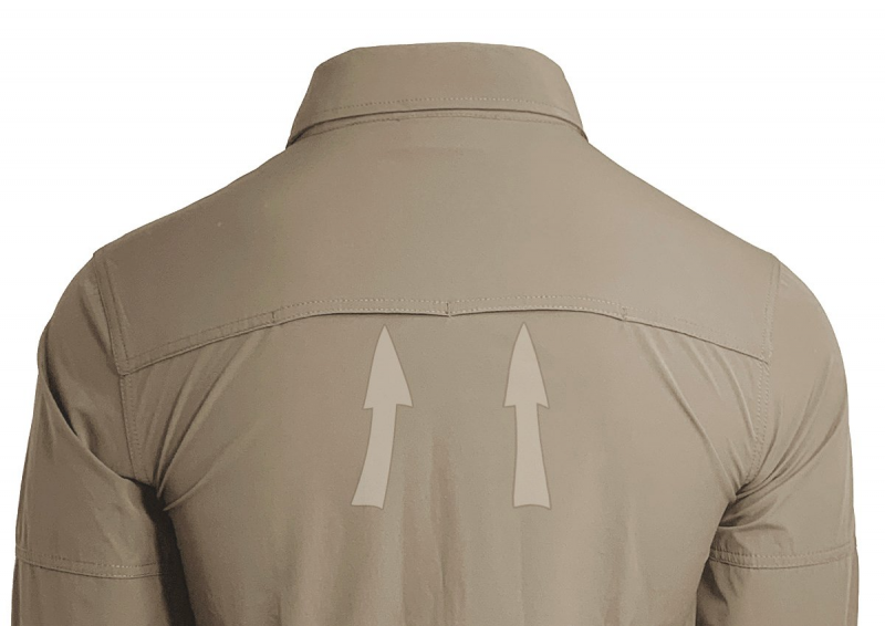 Тактична сорочка Texar Tactical Shirt Khaki Size S