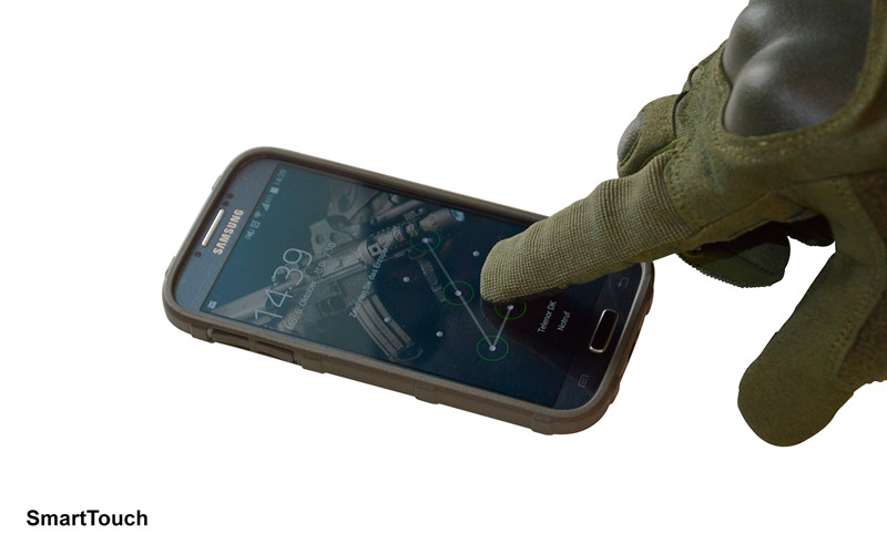 Тактичні рукавиці Wiley X Durtac Smart Touch Foliage Green Size XL