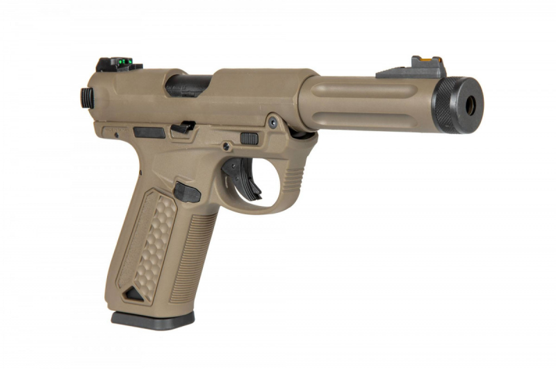 Страйкбольний пістолет Action Army AAP01 Assassin Semi Auto Pistol Dark Earth
