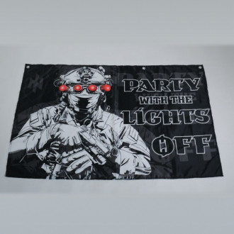 Прапор Rowdy Party With Lights Off