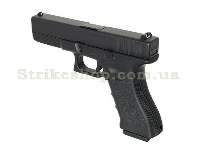 Пістолет Army Glock 17 GBB Black