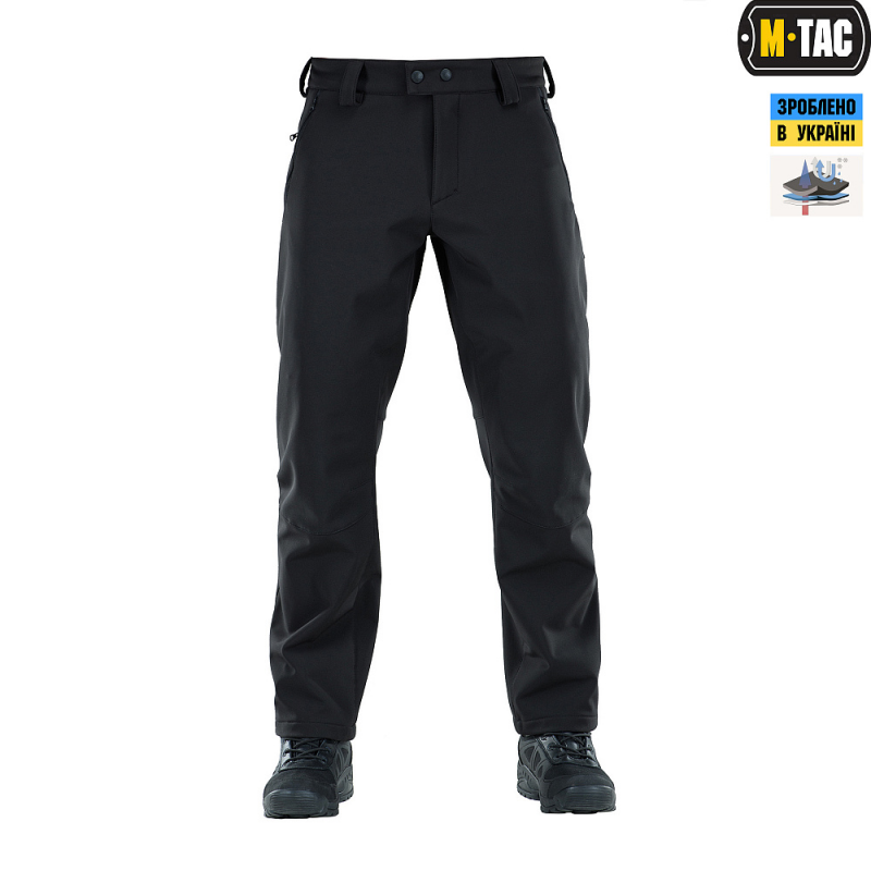Штани M-Tac Soft Shell Vent Black Size 38/36