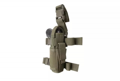 Кобура GFC Thigh Holster with Magazine Pouch Olive