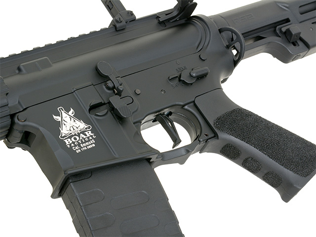 Страйкбольна штурмова гвинтівка APS ASR118R2 BOAR COMPETITION FULL-METAL BLACK EBB