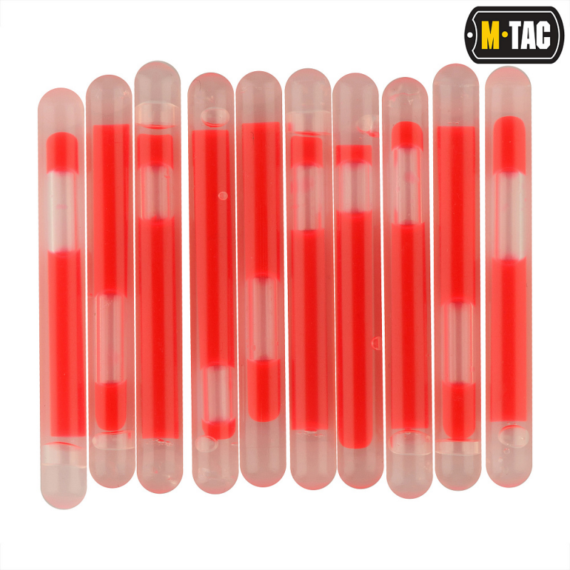 Хімічне світло лайтстік M-TAC 4,5Х40 ММ 10 Шт Red