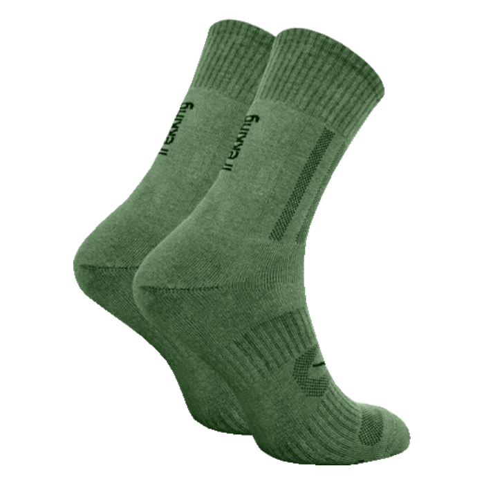 Шкарпетки трекінгові демісезонні Trekking Middle Olive Size L