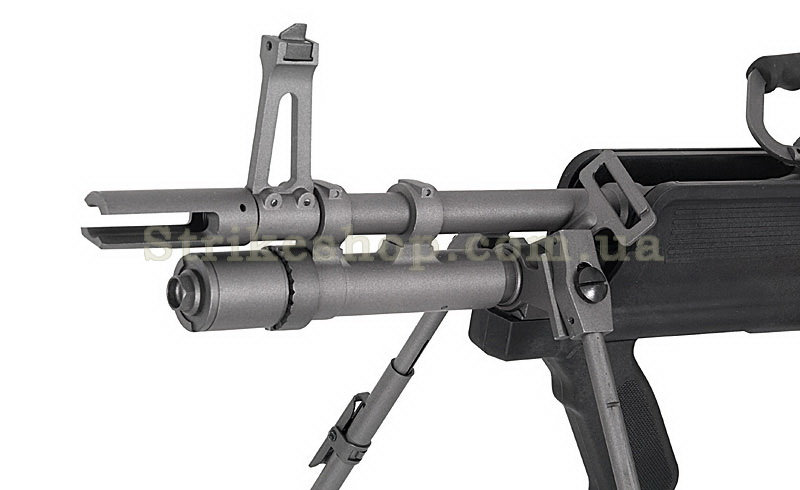 Страйкбольний кулемет A&amp;K Mk43 Mod 0 Black