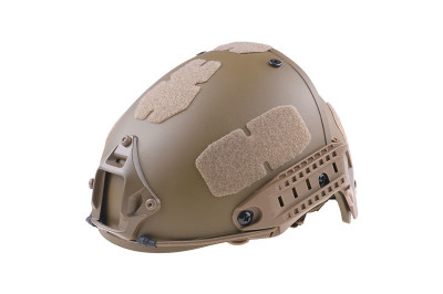Шолом страйкбольний Ultimate Tactical Air Fast Helmet Replica Tan