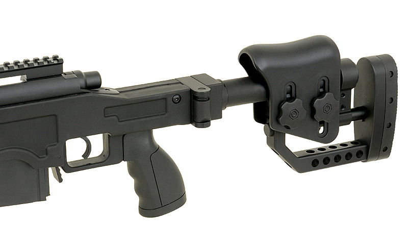 Страйкбольна снайперська гвинтівка WELL MB4411A Black