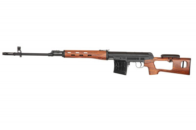 Страйкбольна снайперська гвинтівка A&amp;K SVD Wood Imitation