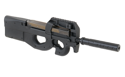 Страйкбольний пістолет-кулемет P90 з Глушником Cyma CM.060B