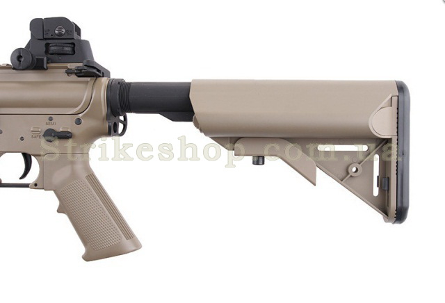 Страйкбольна штурмова гвинтівка M4 CQB-R TAN Cyma CM.002
