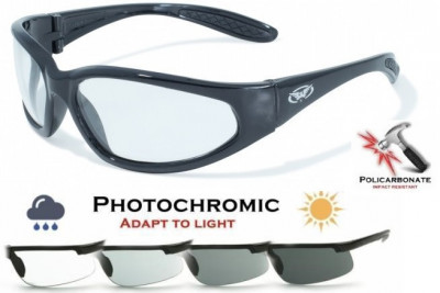Окуляри захисні Global Vision Hercules-1 Photochromic Clear