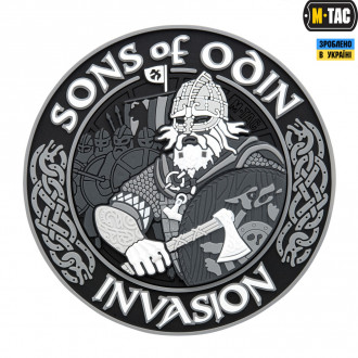 Патч M-TAC Sons of Odin 3D ПВХ Black/Grey