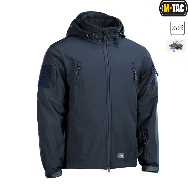 Куртка Soft Shell з підстібкою Dark Navy Blue Size XXXL