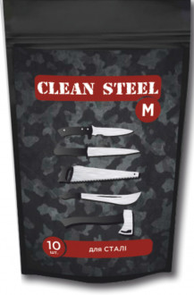 Серветки для догляду за холодною зброєю CLEAN STEEL