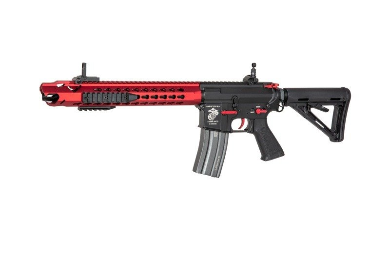 Страйкбольна штурмова гвинтівка Specna Arms M4 SA-B141 Red Edition Red/Black