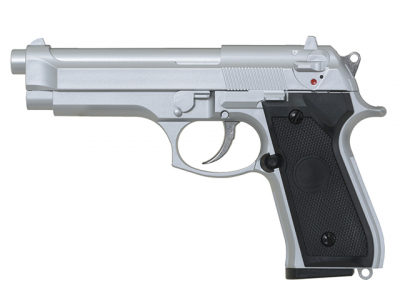 Страйкбольний пістолет STTI Beretta ST92F Silver Green Gas