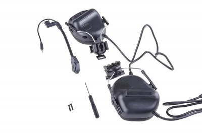 Навушники страйкбольні Specna Arms ERM H Headset Black