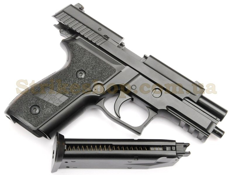Страйкбольний пістолет SIG sauer P229 KJW Metal KP-02 Green Gas
