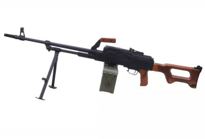 Страйкбольний кулемет A&amp;K PKM Machinegun Wood