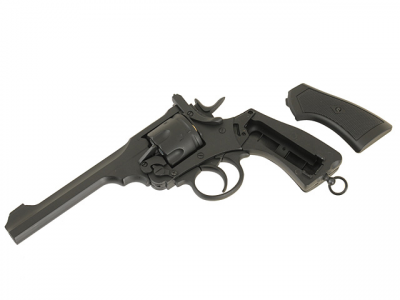 Страйкбольний револьвер Webley Scott MK IV Well Metal G293A CO2