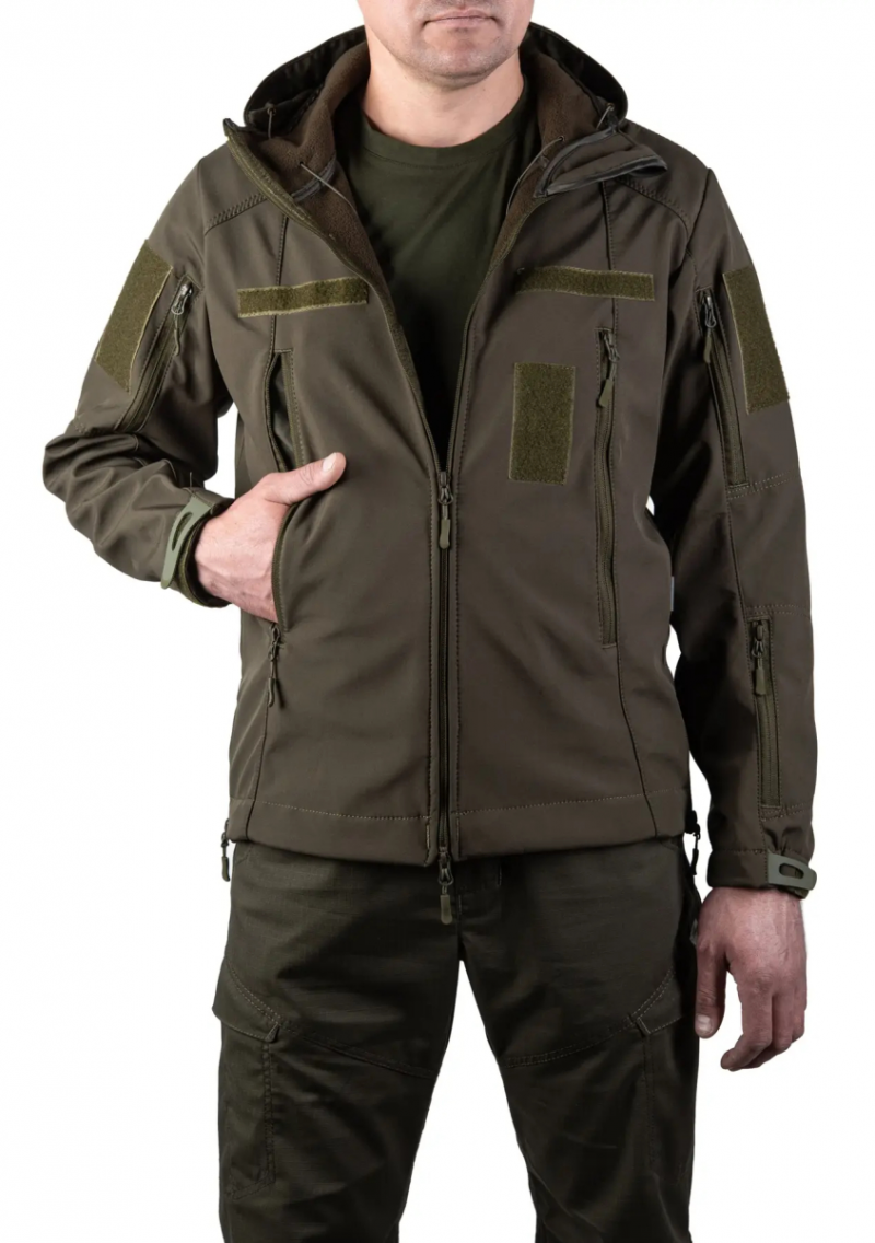 Куртка Smilo Softshell Olive Size XL