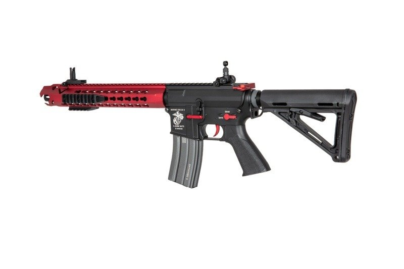 Страйкбольна штурмова гвинтівка Specna Arms M4 SA-B141 Red Edition Red/Black