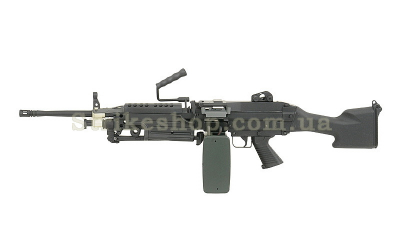 Страйкбольний кулемет A&amp;K M249  MKII Black