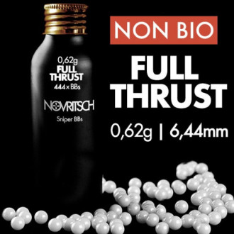 Страйкбольні кулі Novritsch 0.62g x 444pcs Full Thrust BBs