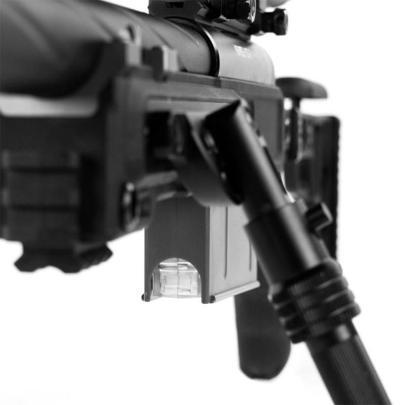 Страйкбольна снайперська гвинтівка Novritsch SSG10 A3 2.8 Joules Long Black