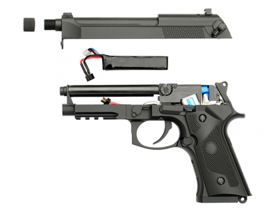 Страйкбольний пістолет Beretta M93 Cyma CM.132S Mosfet Edition