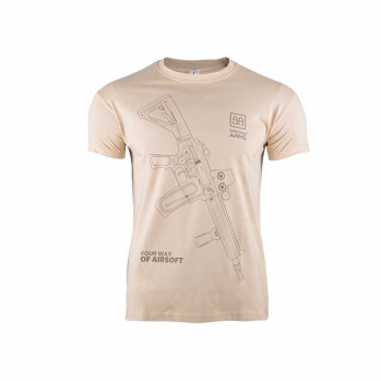 Футболка Specna Arms Your Way Of Airsoft V.1 Tan