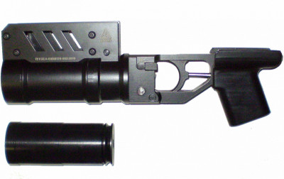 Підствольний страйкбольний гранатомет Pyrosoft ГП-1 ЗНИЧ з автономною гільзою Г30д