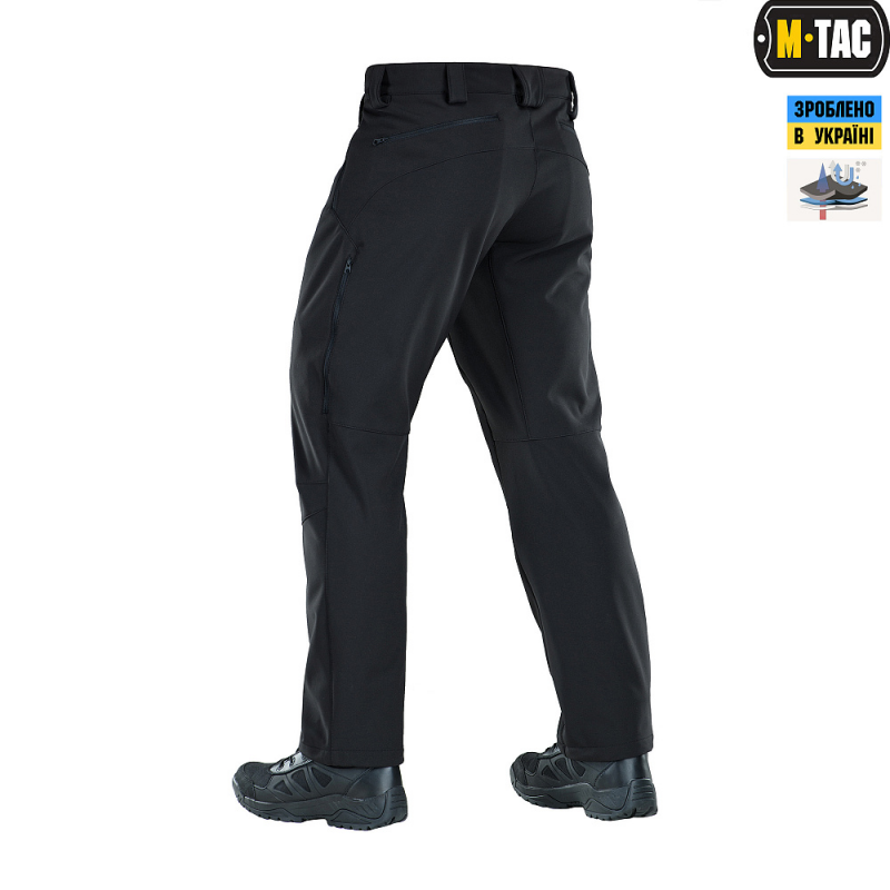 Штани M-Tac Soft Shell Vent Black Size 34/34