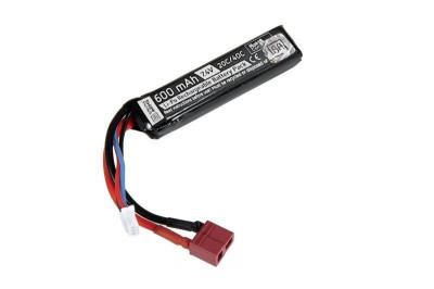 Акумулятор Specna Arms LiPo 7.4V 600mAh 20/40C Battery for PDW - T-Connect (Deans)