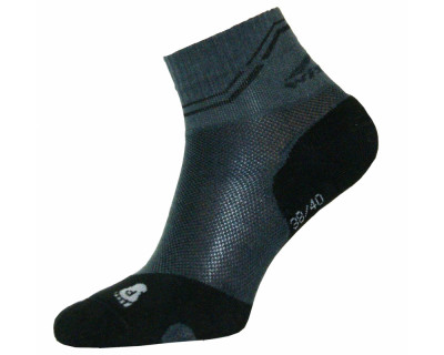 Шкарпетки трекінгові літні короткі Wisport Black Size 38-40