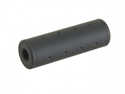 Страйкбольний глушник M-Etal 100х32 мм Black
