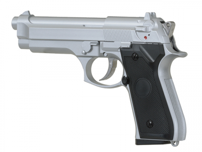 Страйкбольний пістолет STTI Beretta ST92F Silver Green Gas